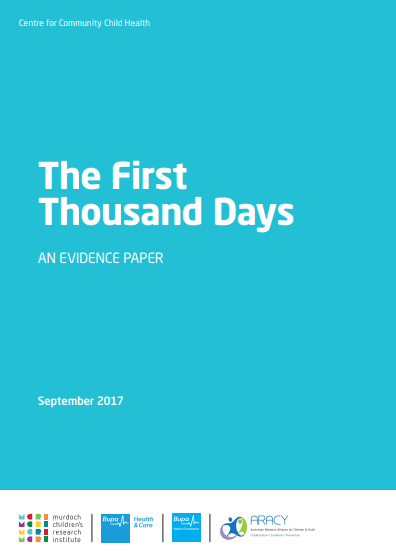 The First Thousand Days